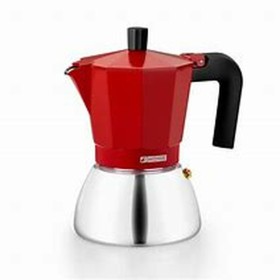 Cafetera Italiana Monix Rojo 470 ml de Monix, Cafeteras italianas - Ref: S8109708, Precio: 24,77 €, Descuento: %