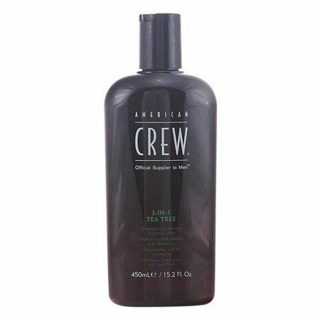 Champú American Crew Tea Tree 3-IN-1 (450 ml) 450 ml de American Crew, Champús - Ref: S8300452, Precio: 13,81 €, Descuento: %