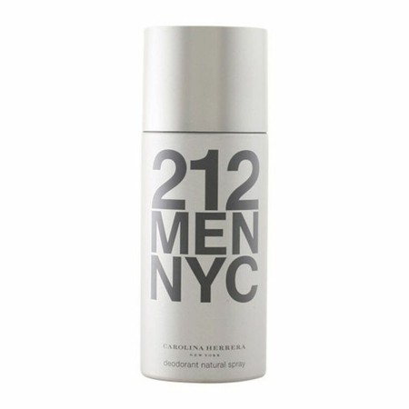 Desodorizante em Spray Carolina Herrera 212 Men (150 ml) de Carolina Herrera, Desodorizantes - Ref: S8301164, Preço: 23,82 €,...