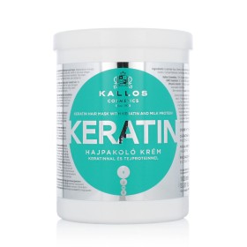 Maschera Riparatrice per Capelli Kallos Cosmetics Keratin 1 L di Kallos Cosmetics, Balsami ad azione profonda e trattamenti -...