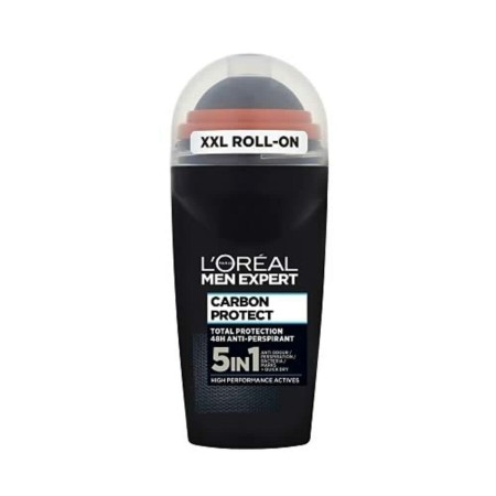 Déodorant Roll-On L'Oréal Paris Men Expert Carbon Protect (50 ml) | Tienda24 - Global Online Shop Tienda24.eu