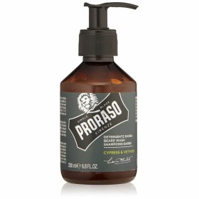 Beard Shampoo Proraso Cypress & Vetyver 200 ml by Proraso, Shampoos - Ref: S8304810, Price: 11,34 €, Discount: %