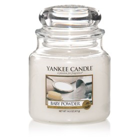 Candela Profumata Yankee Candle Talco (411 g) di Yankee Candle, Candele - Rif: S8306351, Prezzo: 18,15 €, Sconto: %