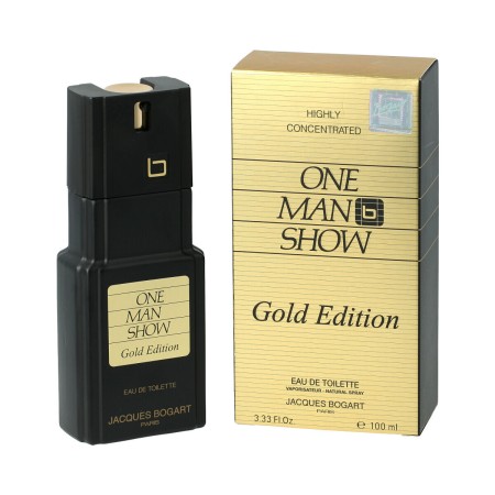 Parfum Homme Jacques Bogart EDT One Man Show Gold Edition 100 ml de Jacques Bogart, Eau de parfum - Réf : S8312180, Prix : 21...