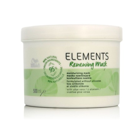 Mascarilla Hidratante Wella Elements 500 ml de Wella, Mascarillas - Ref: S8312267, Precio: 23,33 €, Descuento: %