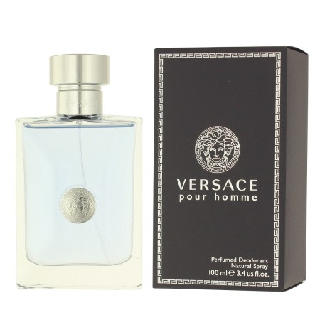 Spray déodorant Versace Pour Homme 100 ml de Versace, Déodorants et anti-transpirants - Réf : S8312683, Prix : 34,79 €, Remis...