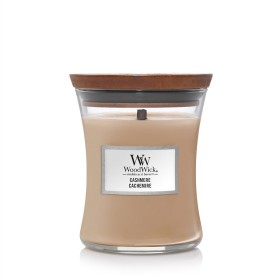 Bougie Parfumée Woodwick Cachemire 275 g de Woodwick, Voiles libres - Réf : S8316401, Prix : 21,15 €, Remise : %