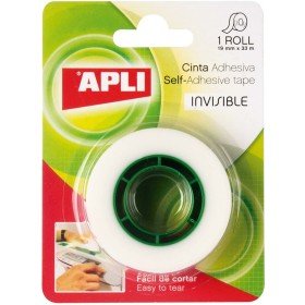 Nastro Adesivo Apli Trasparente 10 Pezzi 19 x 33 mm di Apli, Nastri adesivi - Rif: S8400464, Prezzo: 17,57 €, Sconto: %