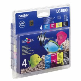 Original Ink Cartridge Brother LC1000 Black/Cyan/Magenta/Yellow by Brother, Printer toners and inks - Ref: S8401949, Price: 6...