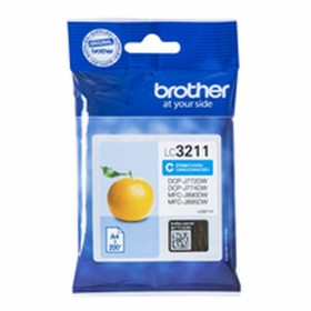 Cartucho de Tinta Compatible Brother LC-3211C Cian de Brother, Tóners y tinta de impresora - Ref: S8402023, Precio: 9,80 €, D...