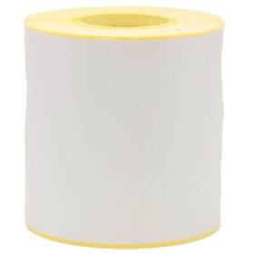 Bande continue de papier thermique Brother 102 mm x 46 m Blanc 8 Unités de Brother, Rouleaux de papier thermique - Réf : S840...