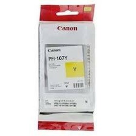 Cartouche d'encre originale Canon PFI-107Y Jaune de Canon, Toners et encre pour imprimante - Réf : S8403034, Prix : 102,85 €,...