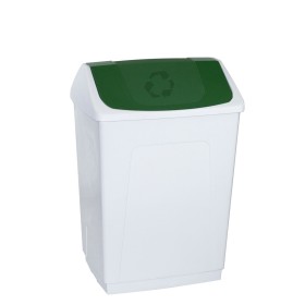 Rubbish bin Denox White Green 55 L by Denox, Wastebaskets - Ref: S8403968, Price: 25,65 €, Discount: %