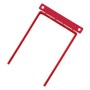 Trombone Elba D-Clip reliure Rouge fils de fer 100 Pièces | Tienda24 - Global Online Shop Tienda24.eu