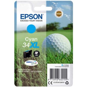 Cartucho de Tinta Original Epson 34XL Cian de Epson, Tóners y tinta de impresora - Ref: S8405462, Precio: 32,55 €, Descuento: %