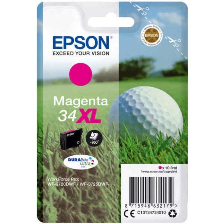 Original Ink Cartridge Epson 34XL Magenta by Epson, Printer toners and inks - Ref: S8405463, Price: 32,55 €, Discount: %