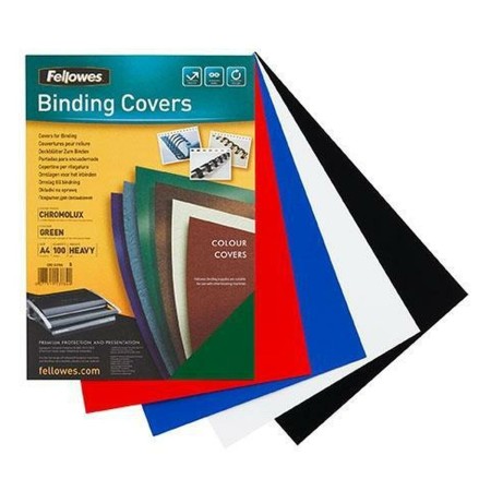 Cover Fellowes Binding Red A4 Cardboard (50 Units) by Fellowes, Binding Covers - Ref: S8407172, Price: 17,36 €, Discount: %