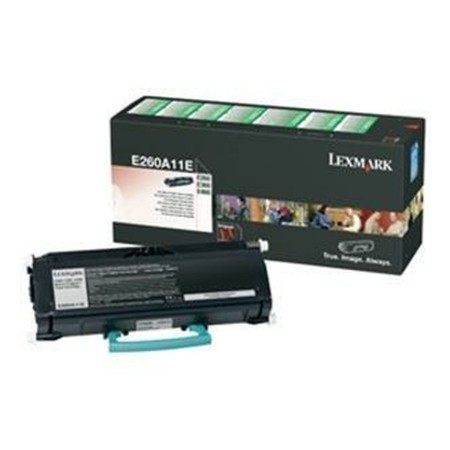 Toner Lexmark E260A11E Noir de Lexmark, Toners et encre pour imprimante - Réf : S8412160, Prix : 145,13 €, Remise : %