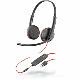 Headphones with Microphone Poly 209747-201 by Poly, Additional Handsets & Chargers - Ref: S8415679, Price: 66,99 €, Discount: %