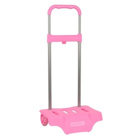 Carro Portamochilas Safta Rosa claro 30 x 23 x 85 cm de Safta, Mochilas infantiles - Ref: S8416806, Precio: 15,20 €, Descuent...