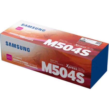 Original Toner Samsung CLT-M504S Magenta by Samsung, Printer toners and inks - Ref: S8417121, Price: 107,36 €, Discount: %