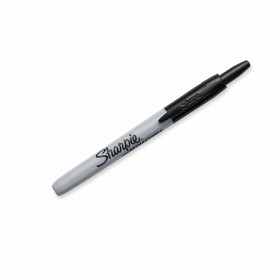 Dauermarker Sharpie Fine Einziehbar Schwarz 12 Stück von Sharpie, Permanent-Marker - Ref: S8417507, Preis: 34,94 €, Rabatt: %