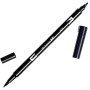 Marcatore permanente Tombow ABT Dual N15 Nero 6 Pezzi di Tombow, Pennarelli indelebili e marcatori - Rif: S8418483, Prezzo: 1...