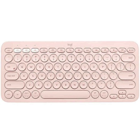 Tastiera Wireless Logitech K380 Rosa Qwerty in Spagnolo di Logitech, Tastiere - Rif: S8420535, Prezzo: 53,41 €, Sconto: %