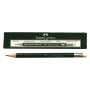 Crayon avec Gomme Faber-Castell 9000 B Hexagonal B (3 Unités) de Faber-Castell, Matériel de dessin - Réf : S8421587, Prix : 4...