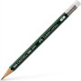 Crayon avec Gomme Faber-Castell 9000 B Hexagonal B (3 Unités) de Faber-Castell, Matériel de dessin - Réf : S8421587, Prix : 4...