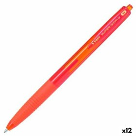 Penna Pilot Supergrip G Arancio 0,4 mm 1 mm (12 Unità) di Pilot, Penne a scatto - Rif: S8422409, Prezzo: 8,11 €, Sconto: %