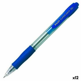 Crayon Pilot Supergrip Bleu 0,4 mm 1 mm (12 Unités) de Pilot, Stylos à bille rétractable - Réf : S8422415, Prix : 15,15 €, Re...