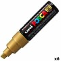 felt-tip pens POSCA PC-8K Golden 6 Units by POSCA, Permanent Markers & Marker Pens - Ref: S8422536, Price: 30,86 €, Discount: %