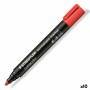 Marqueur permanent Staedtler Lumocolor 352-2 Rouge (10 Unités) de Staedtler, Marqueurs indélébiles & Stylos-marqueurs - Réf :...