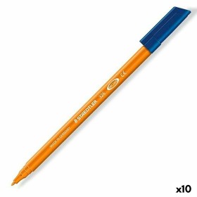 Felt-tip pens Faber-Castell Broadpen Document Turquoise (10 Units) | Tienda24 - Global Online Shop Tienda24.eu