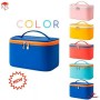 Nécessaire de Viagem Roymart Colors Love Multicolor 24 x 14 x 12 cm Com pega de Roymart, Estojo de viagem - Ref: S8423772, Pr...