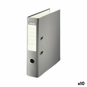 classeur à levier Esselte Gris A4 (10 Unités) de Esselte, Classeurs - Réf : S8424371, Prix : 30,78 €, Remise : %