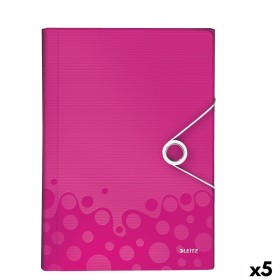 Porte-documents Leitz WOW Fuchsia A4 (5 Unités) de Leitz, Dossiers - Réf : S8424804, Prix : 67,30 €, Remise : %