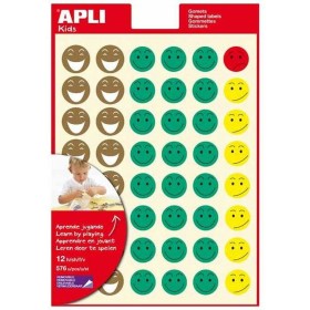 Aufkleber Apli Bunt (5 Stück) von Apli, Papeterie & Sticker - Ref: S8425425, Preis: 9,45 €, Rabatt: %