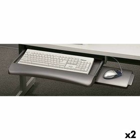 Clavier Fellowes 93804 Graphite de Fellowes, Claviers - Réf : S8425758, Prix : 108,04 €, Remise : %