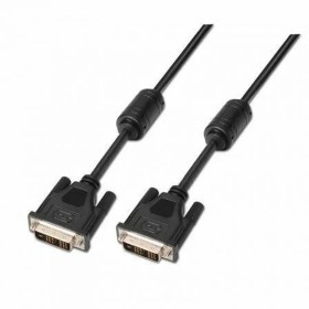 Cable DVI Aisens A117-0086 Negro 1,8 m de Aisens, Cables DVI - Ref: S8425864, Precio: 4,99 €, Descuento: %