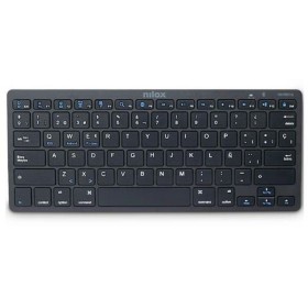 Clavier Nilox NXKB01B Noir Espagnol Qwerty de Nilox, Claviers - Réf : S8429299, Prix : 27,43 €, Remise : %