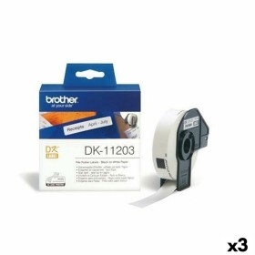 Nastro a trasferimento termico Dymo Bianco Nero 12 x 5,5 mm (6 Unità) | Tienda24 - Global Online Shop Tienda24.eu