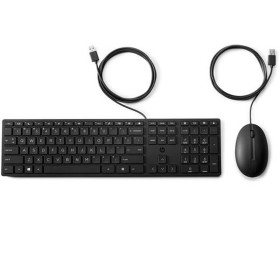 clavier et souris HP 9SR36AA ABE Espagnol Qwerty Noir de HP, Ensembles Clavier et Souris - Réf : S8430782, Prix : 30,70 €, Re...