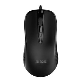 Mouse Nilox Nero 2400 dpi di Nilox, Mouse - Rif: S8431057, Prezzo: 7,55 €, Sconto: %