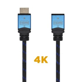 Cable HDMI Aisens A120-0453 Azul Negro 2 m Alargador de Aisens, Cables HDMI - Ref: S8431294, Precio: 5,82 €, Descuento: %