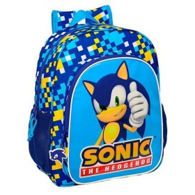 Cartable Sonic Speed 32 x 12 x 38 cm de Sonic, Sacs à dos enfant - Réf : S8431945, Prix : 32,38 €, Remise : %