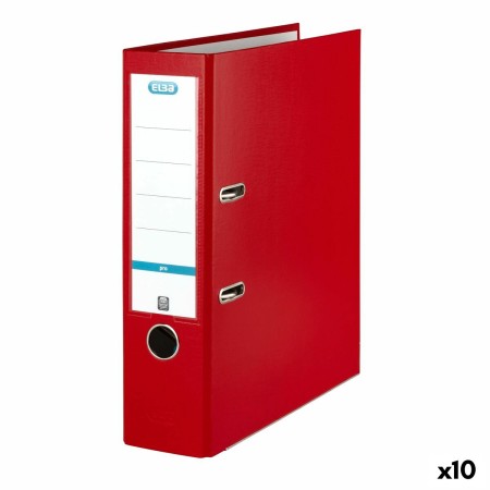 Lever Arch File Elba Red A4 (10 Units) by Elba, Filing cabinets - Ref: S8433779, Price: 35,65 €, Discount: %