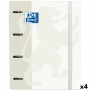 Reliure à anneaux Oxford Classic Blanc A4+ (4 Unités) de Oxford, Classeurs - Réf : S8434027, Prix : 47,13 €, Remise : %