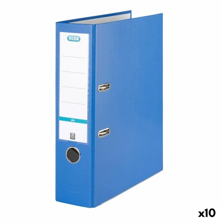 Lever Arch File Elba Blue A4 (10 Units) by Elba, Filing cabinets - Ref: S8434100, Price: 35,65 €, Discount: %